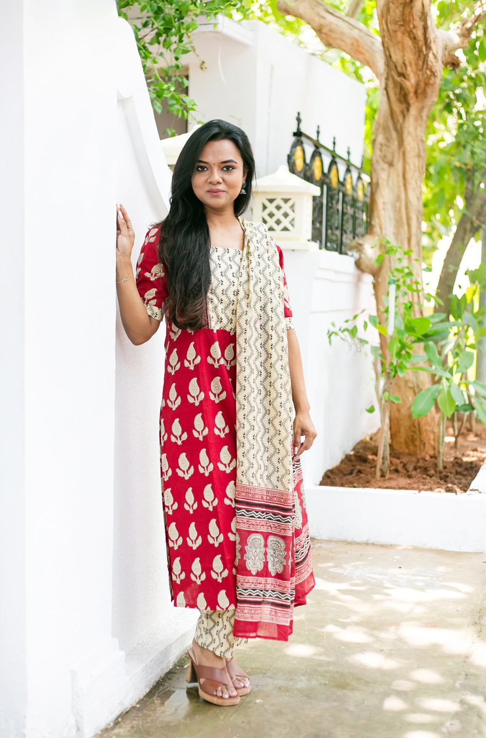 Red Ishq Feeding Salwar Set