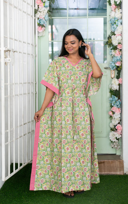 Soft Sage kaftan