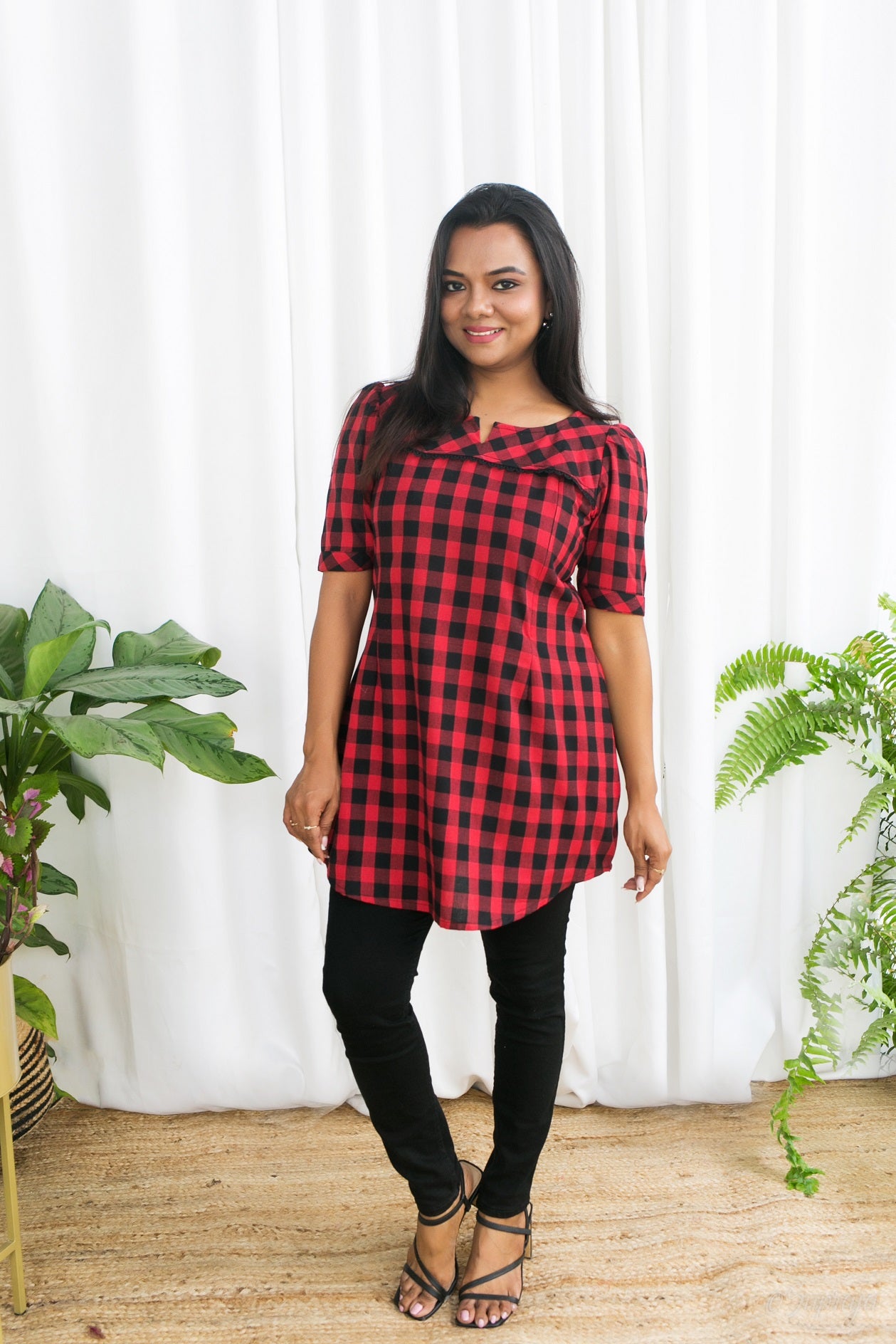 Give me red Maternity Feeding Top