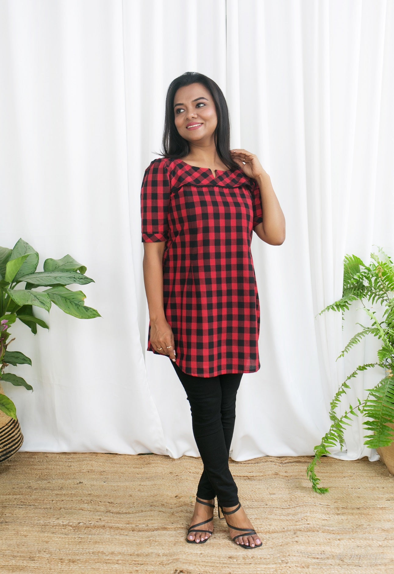 Give me red Maternity Feeding Top