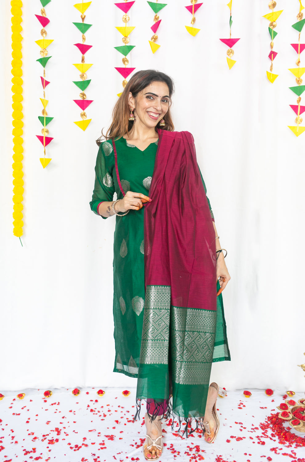 Kili pechi maternity Feeding salwar Set