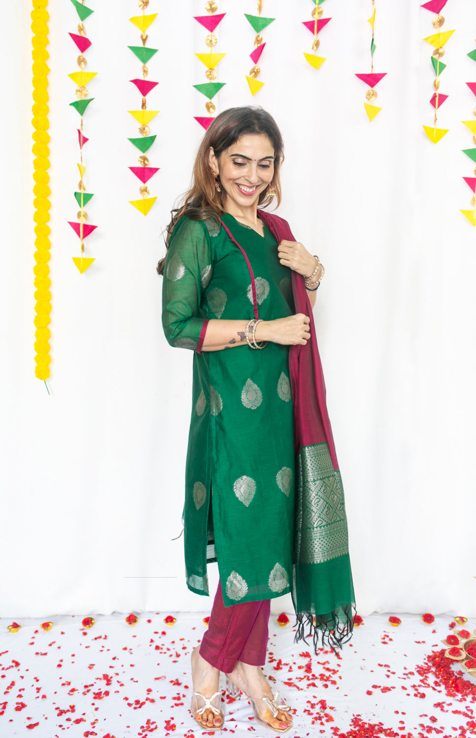 Kili pechi maternity Feeding salwar Set