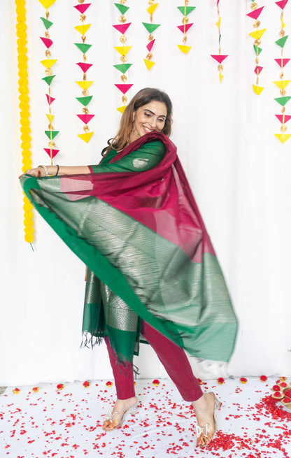 Kili pechi maternity Feeding salwar Set