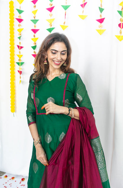Kili pechi maternity Feeding salwar Set