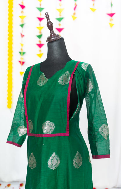 Kili pechi maternity Feeding salwar Set