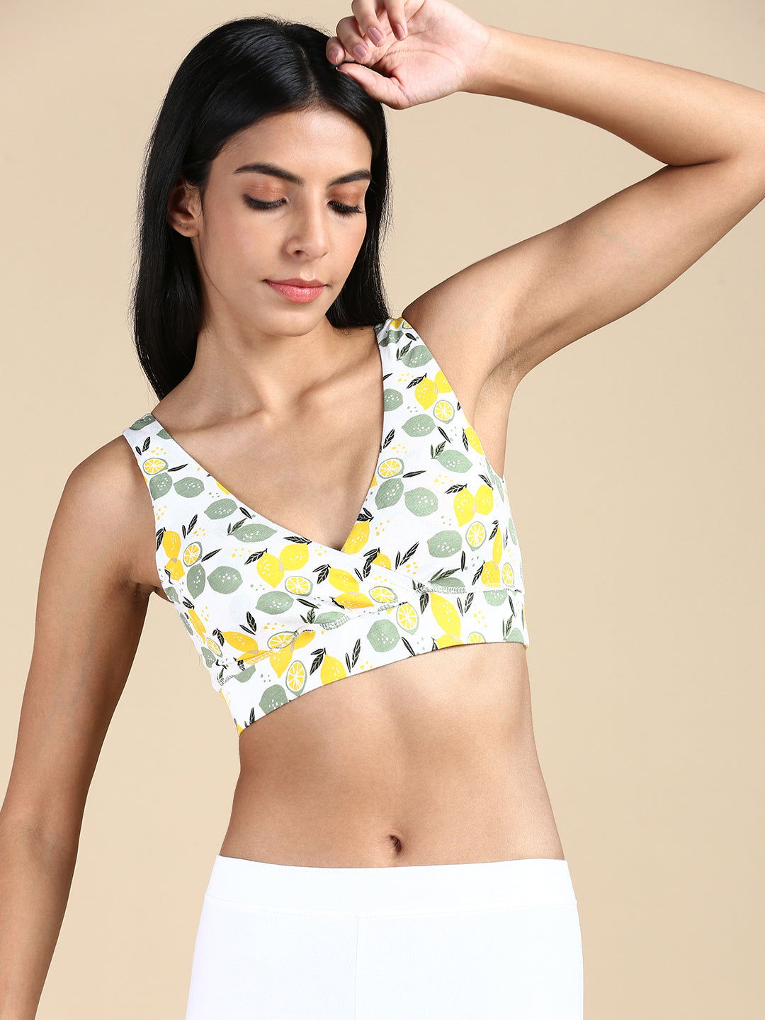 Maternity Nursing Bra - Lemon Crush