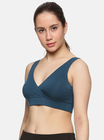 Maternity Nursing Bra - Blue Curacao