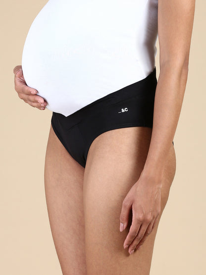 Maternity Comfort Panty - Onyx