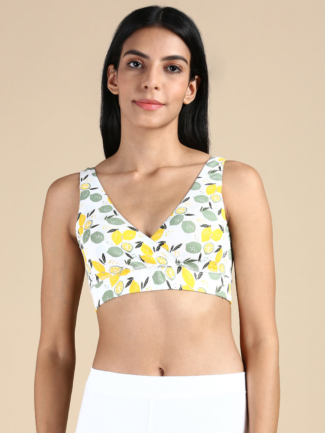 Maternity Nursing Bra - Lemon Crush