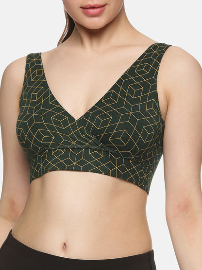 Maternity Nursing Bra - Sacred Geometry