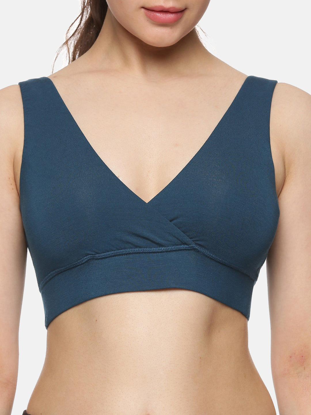 Maternity Nursing Bra - Blue Curacao