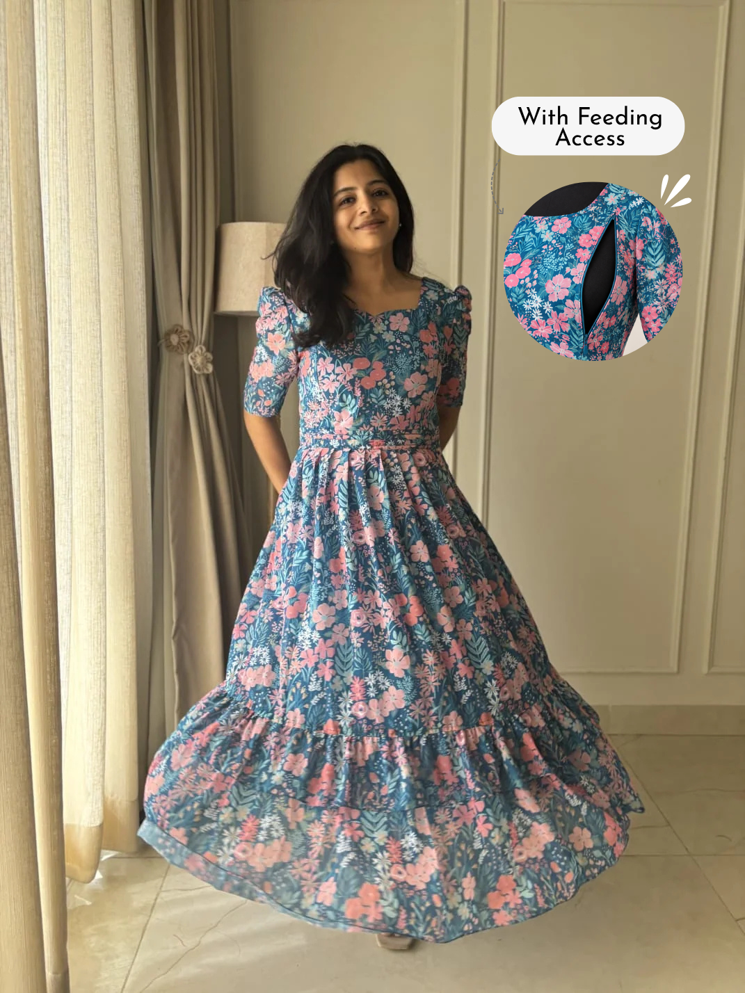 Bloomington Maternity Feeding Dress