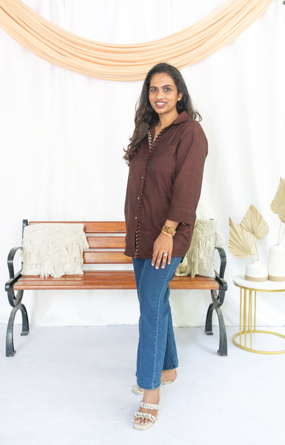 Brownish Feeding Shirt