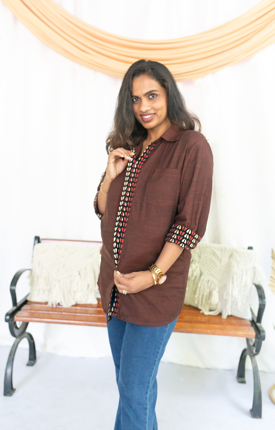Brownish Feeding Shirt