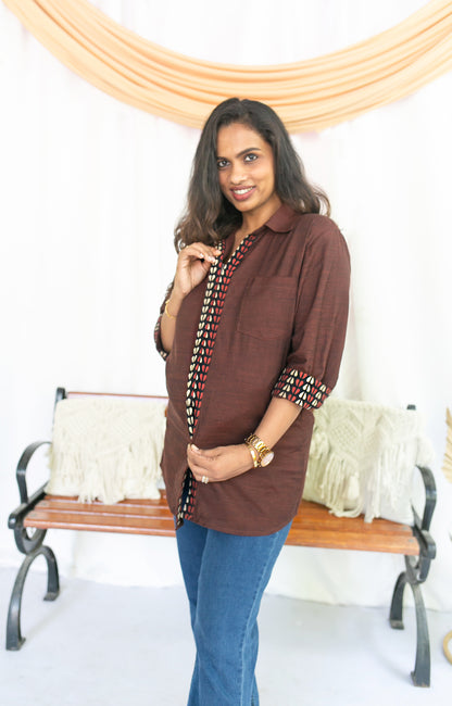 Brownish Feeding Shirt