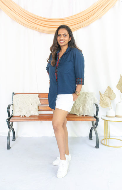 Bluish Feeding Shirt