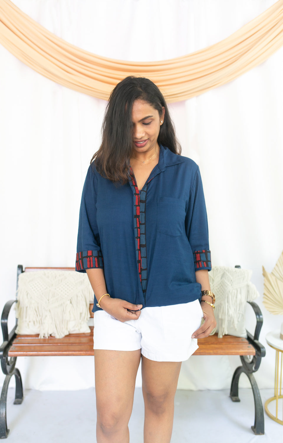 Bluish Feeding Shirt