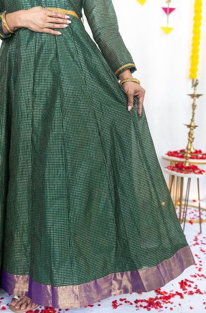 Pachaikili Maternity Feeding Anarkali And Dupatta