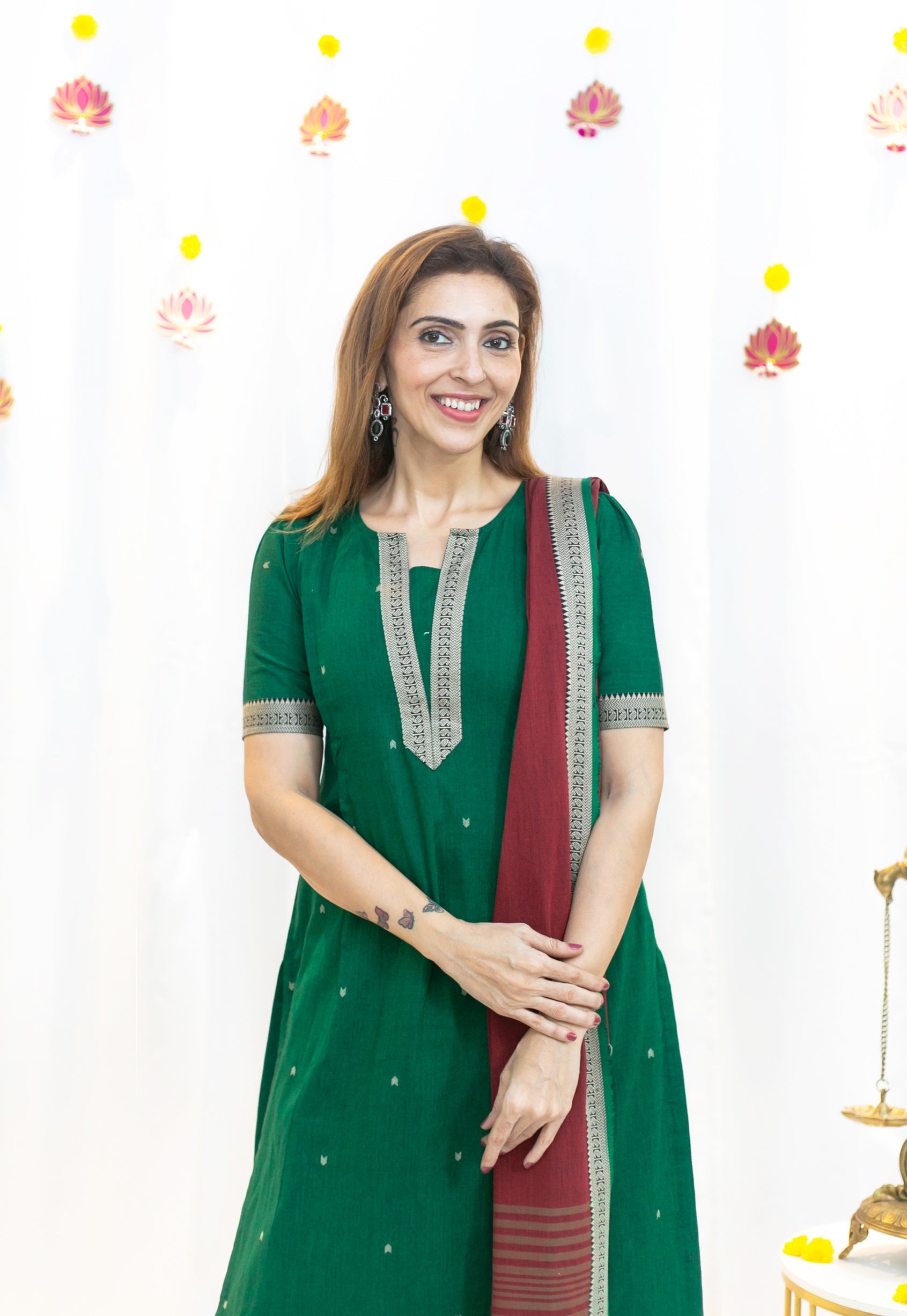 Emerald Gem Maternity Feeding Salwar Kameez