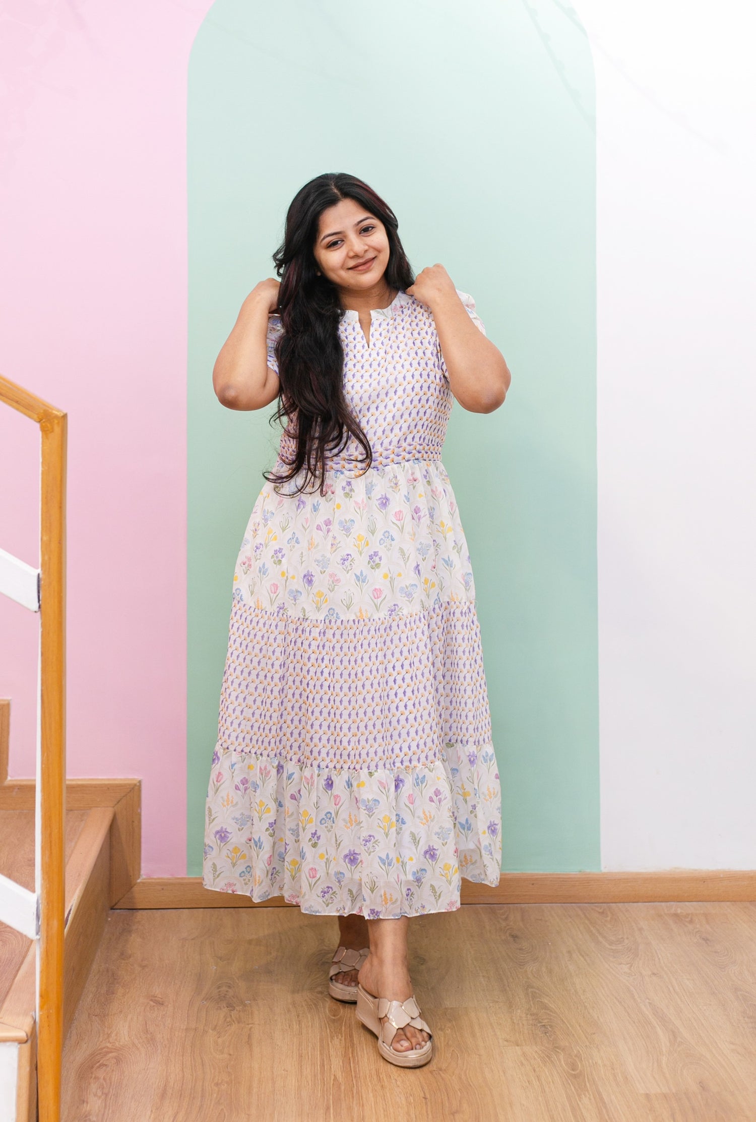 Love Garden Maternity Feeding Dress