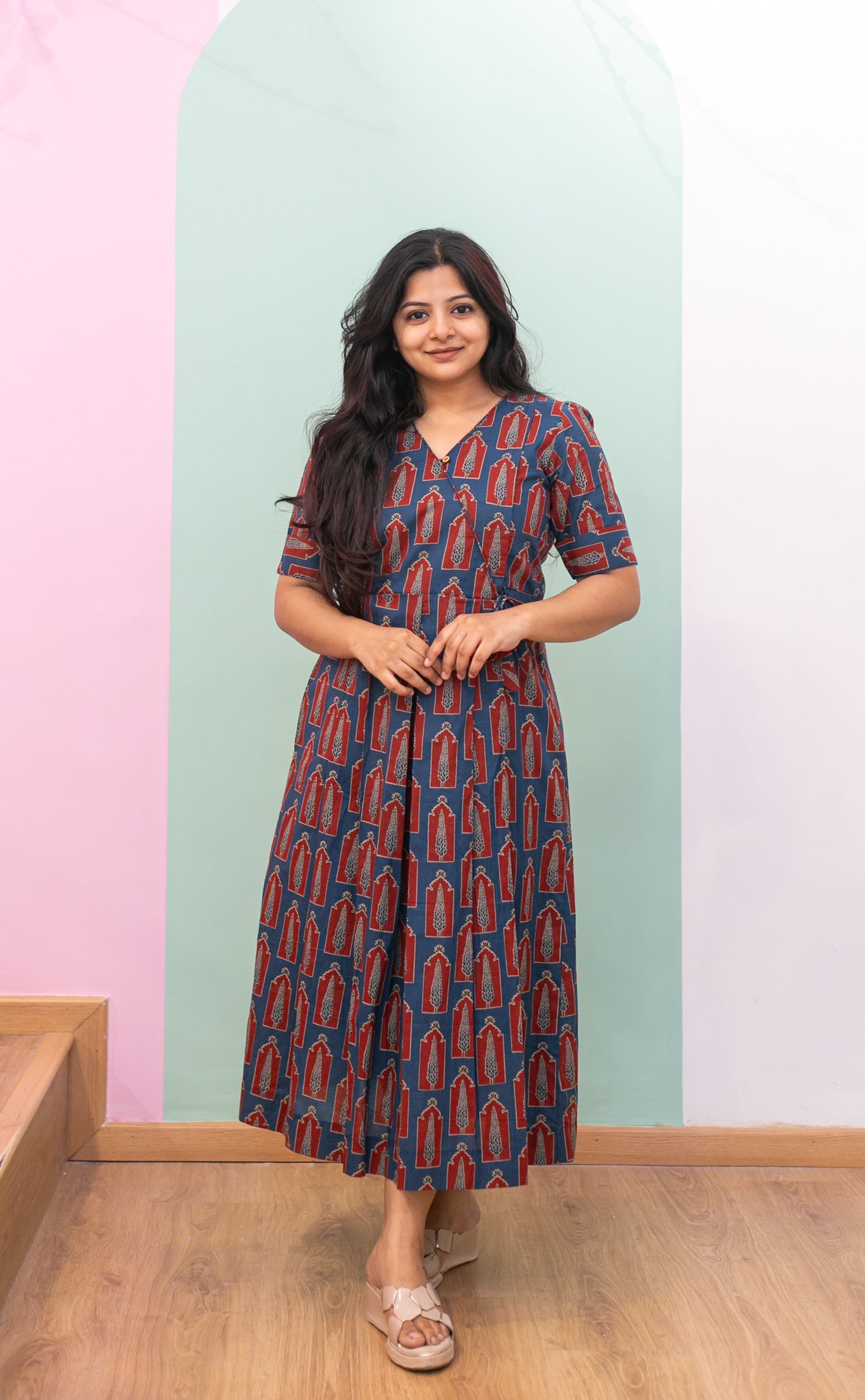 Neela  Maternity Feeding Dress