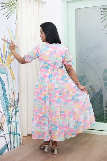 Sweet Heart Maternity Feeding Dress