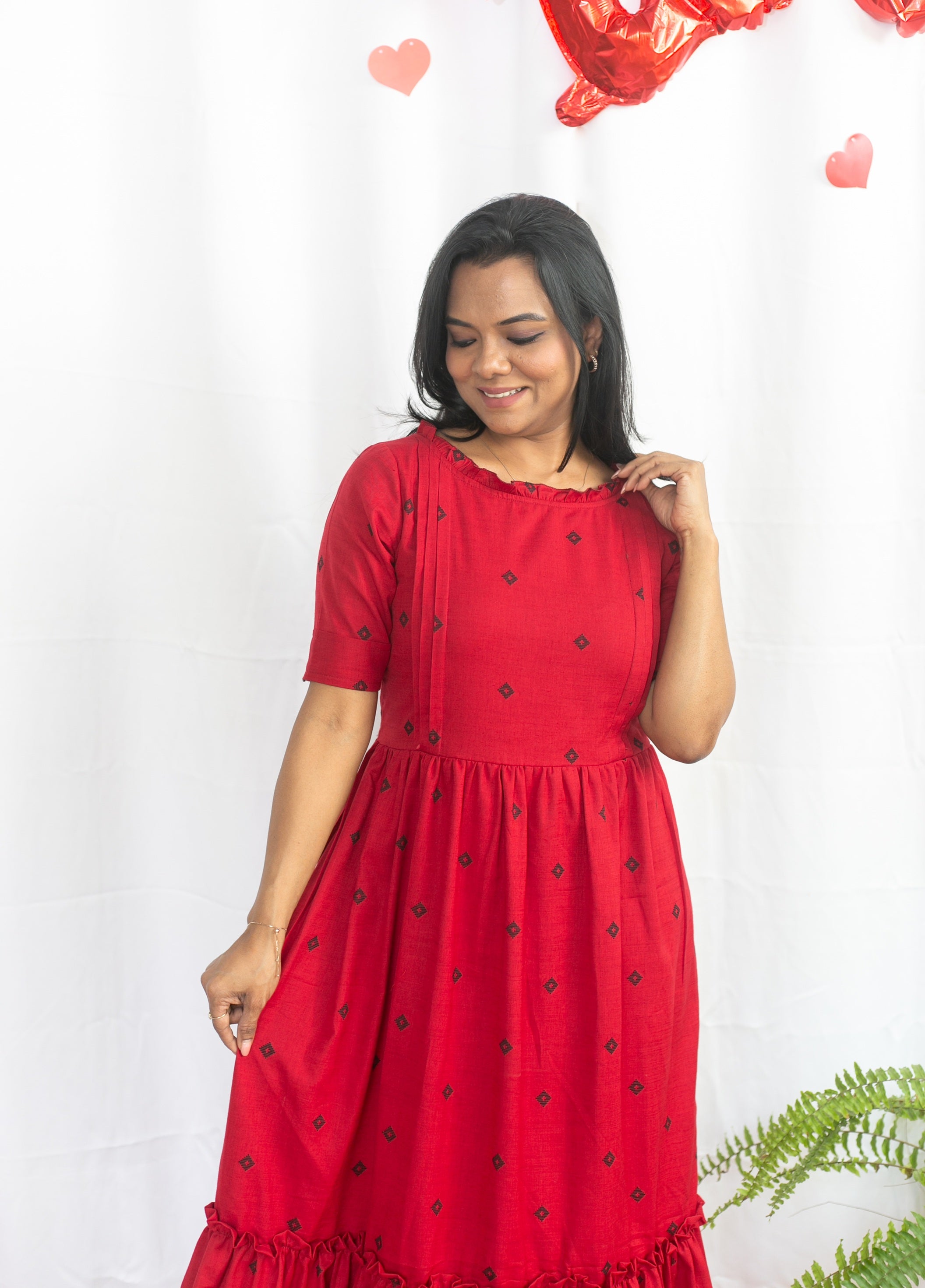 Love Square Maternity Feeding Dress