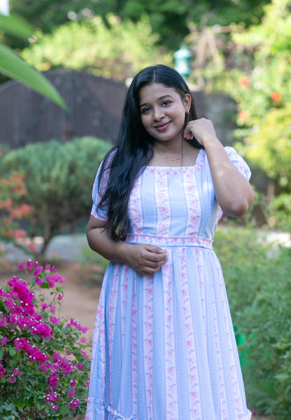 British Rose Maternity Feeding Dress