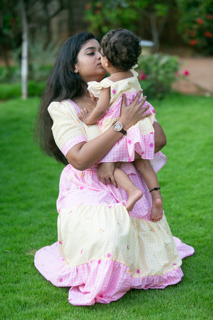 Lemon cupcake Frock - PRE ORDER