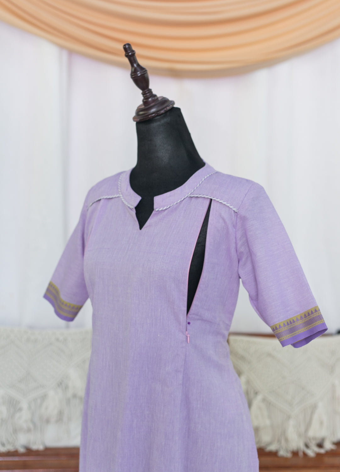 Berry Ice Maternity Feeding salwar