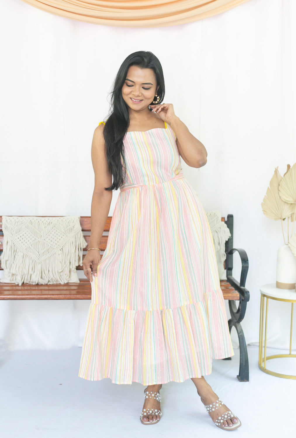 Sprinkles Strappy Sleeveless Maternity Feeding Dress