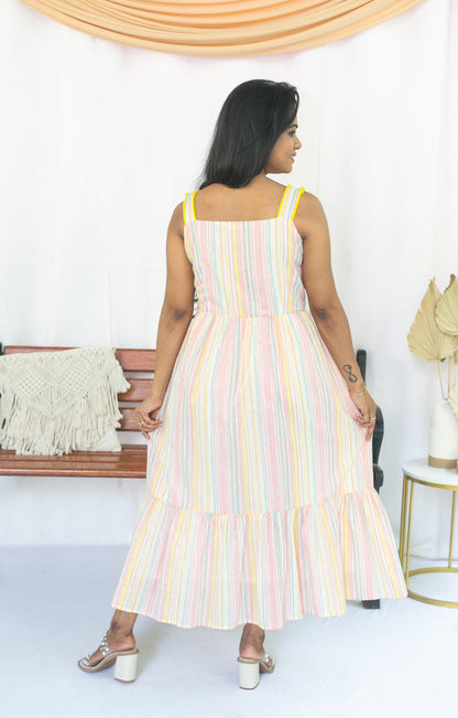 Sprinkles Strappy Sleeveless Maternity Feeding Dress