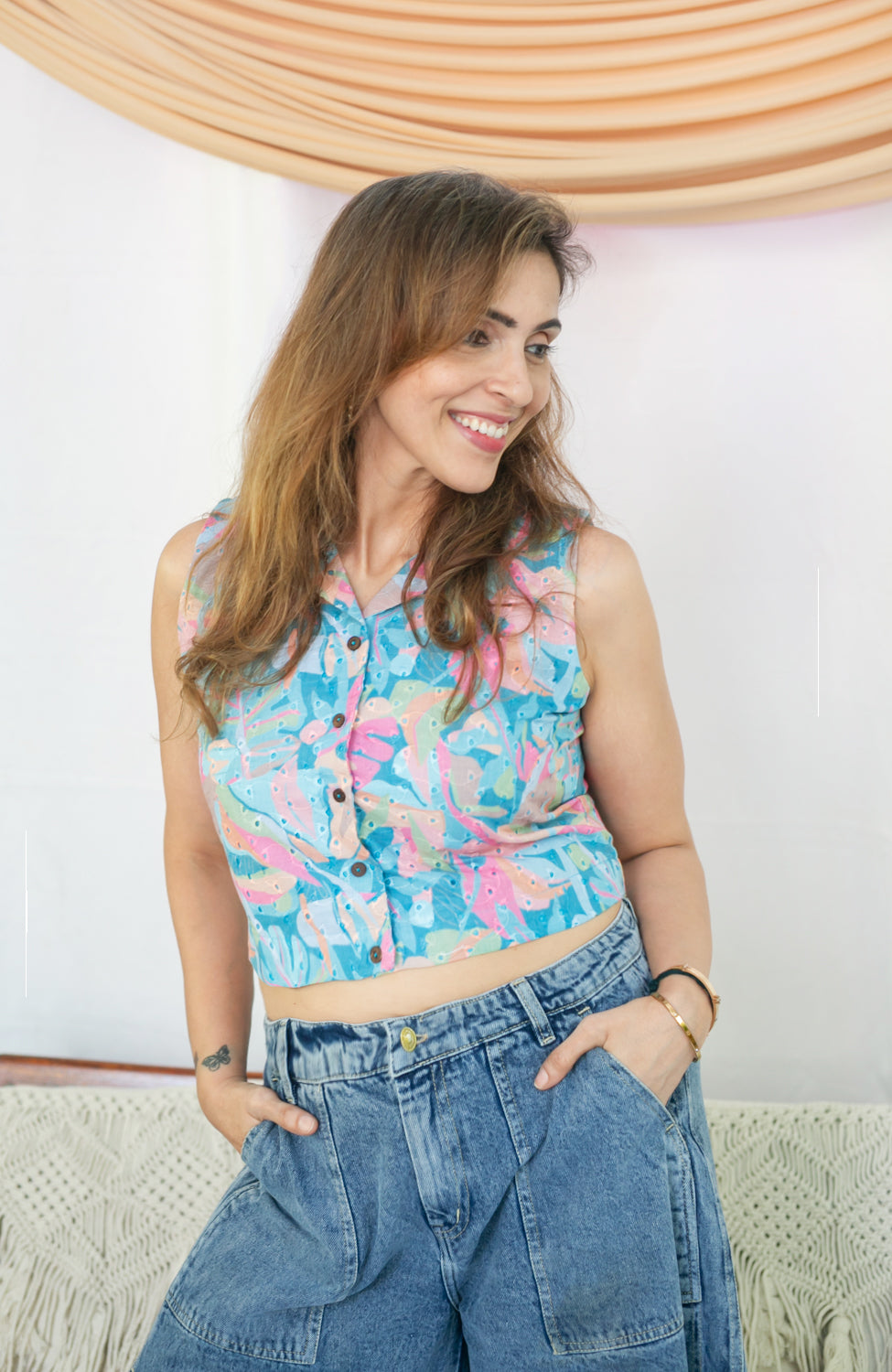 Sea Bloom Top