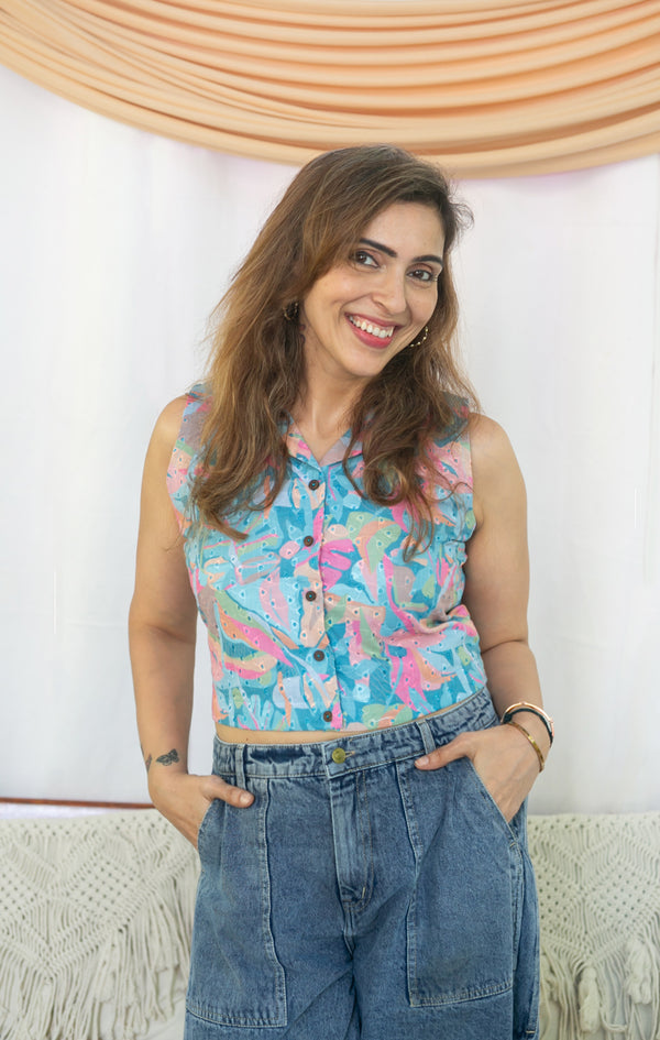 Sea Bloom Top