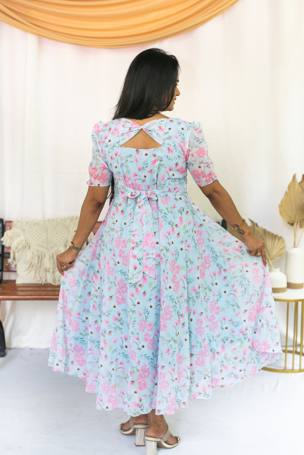 Sky is the Limit Maternity Feeding Dress