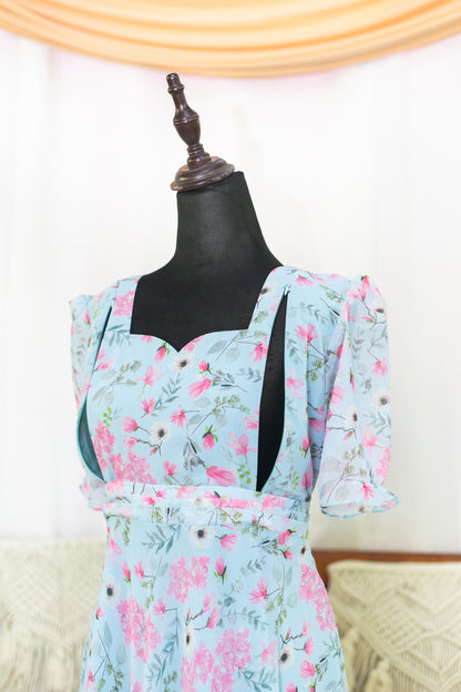 Sky is the Limit Maternity Feeding Dress