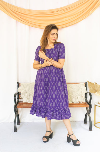 Orchid Maternity Feeding dress