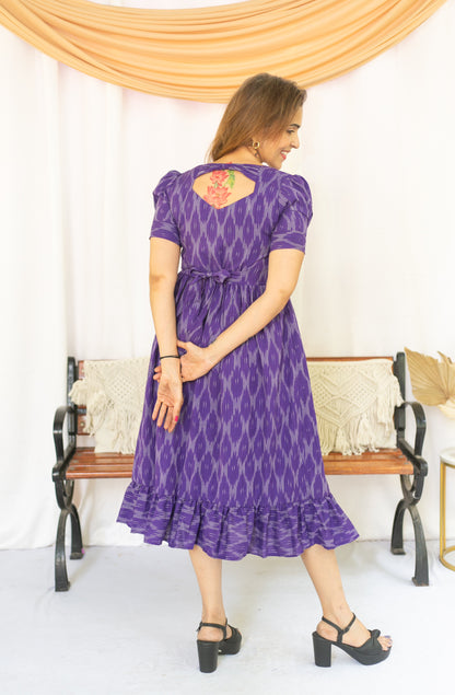 Orchid Maternity Feeding dress