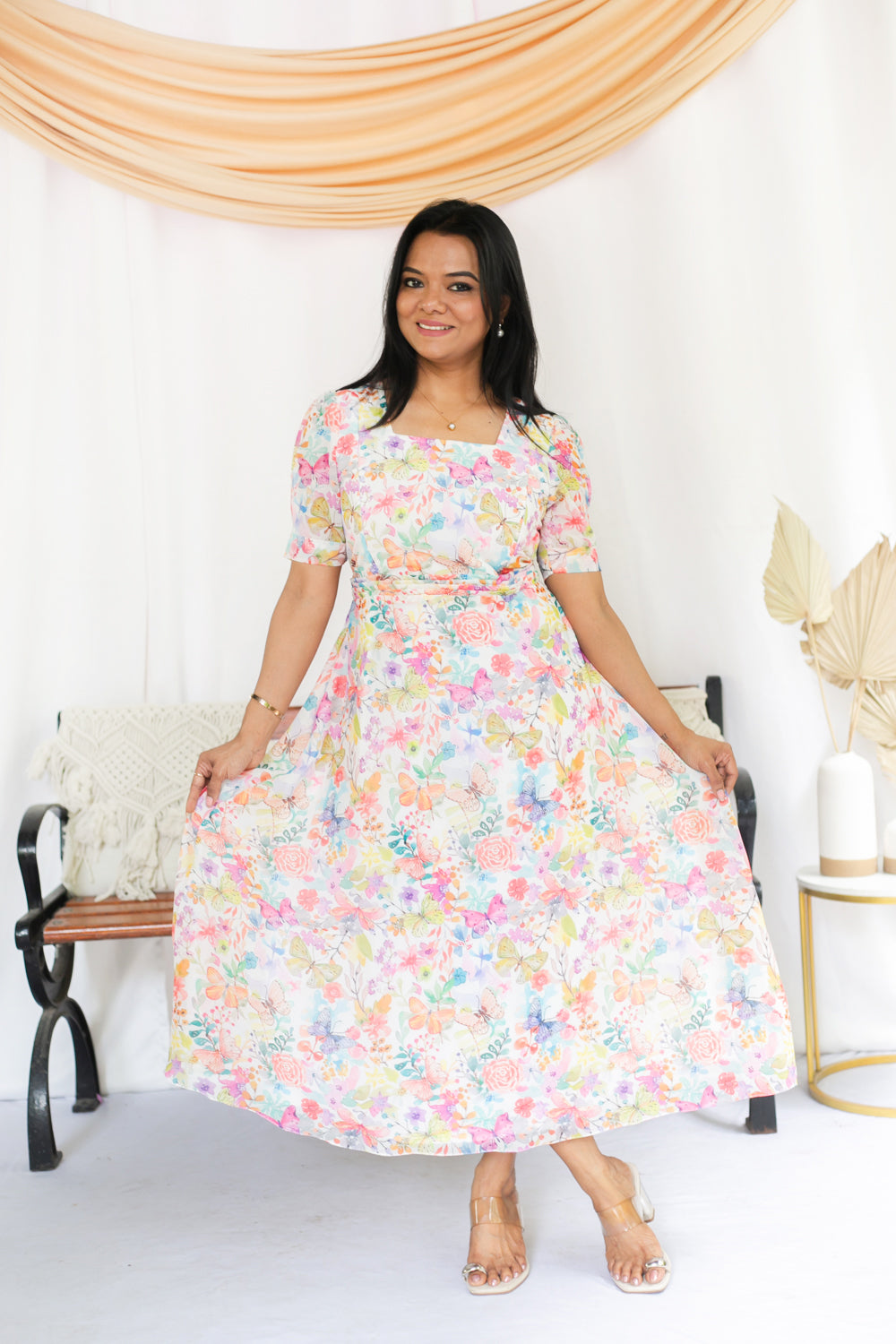 Oh Butterfly Maternity Feeding Dress