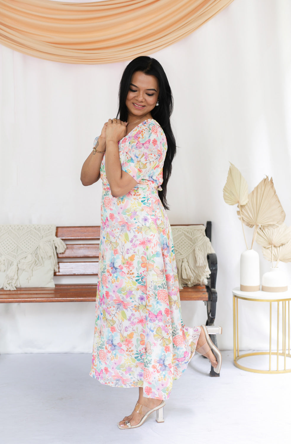 Oh Butterfly Maternity Feeding Dress