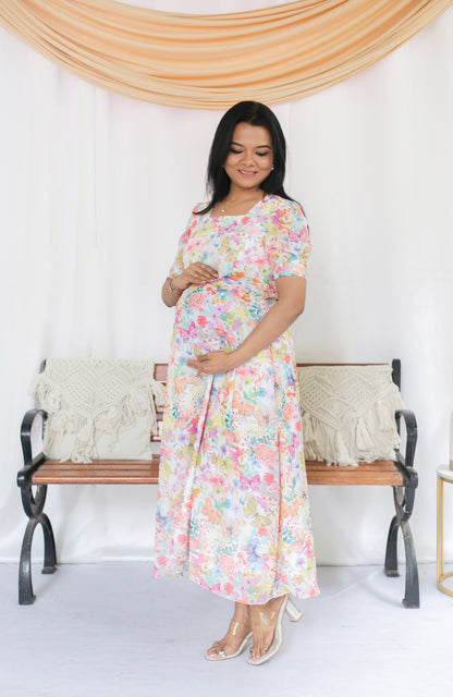 Oh Butterfly Maternity Feeding Dress