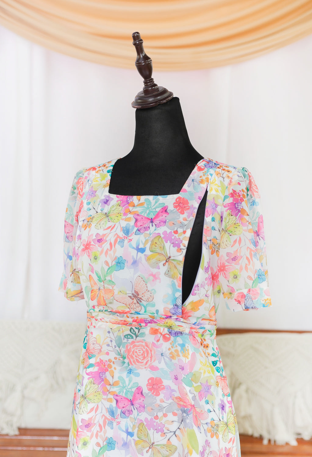 Oh Butterfly Maternity Feeding Dress
