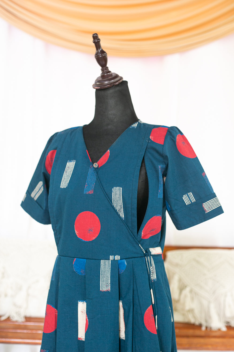 Get Spotted Maternity Feeding dress