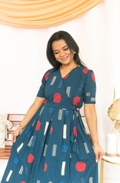 Get Spotted Maternity Feeding dress