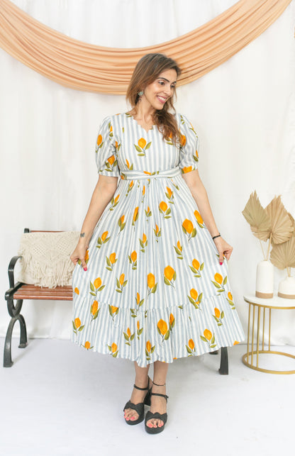 Wat-a-lemon Maternity Feeding frock