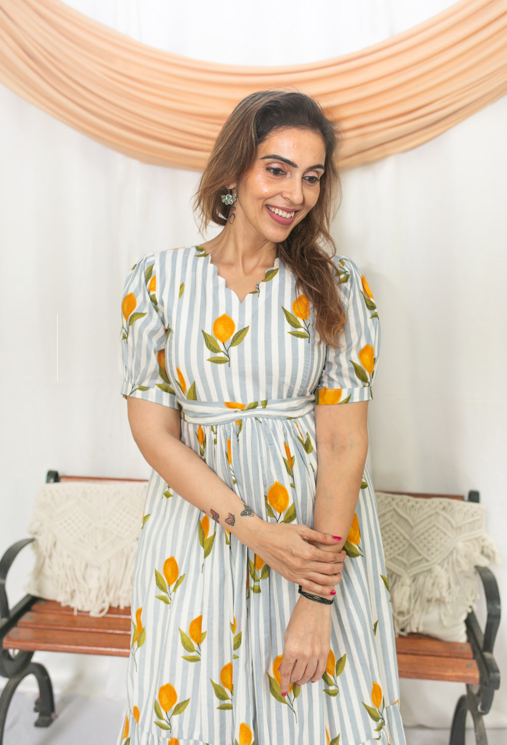 Wat-a-lemon Maternity Feeding frock