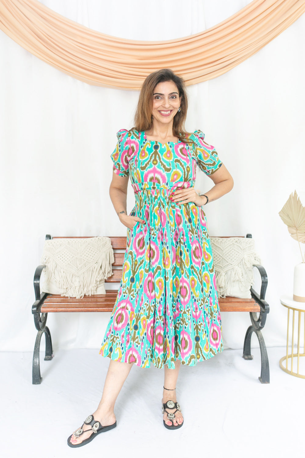 Paintbrush Maternity Feeding Frock