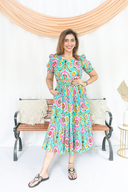 Paintbrush Maternity Feeding Frock