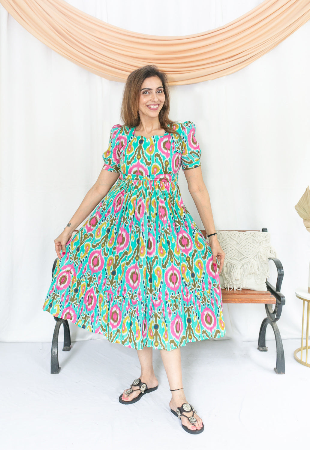 Paintbrush Maternity Feeding Frock