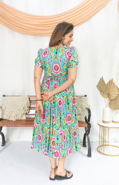 Paintbrush Maternity Feeding Frock